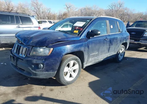2016 Jeep Compass Sport из США, поврежденный, VIN 1C4NJDBB0GD637868